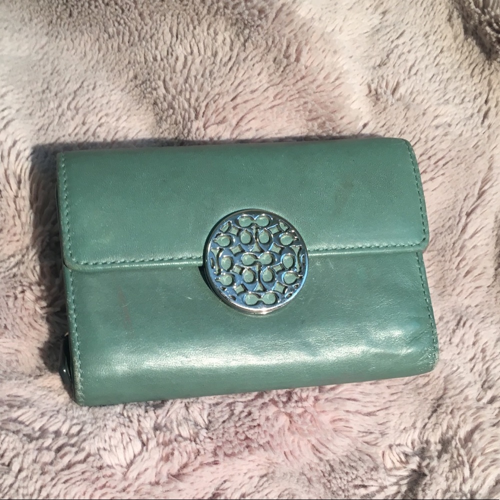 Rare! Vintage! Coach soft real leather wallet